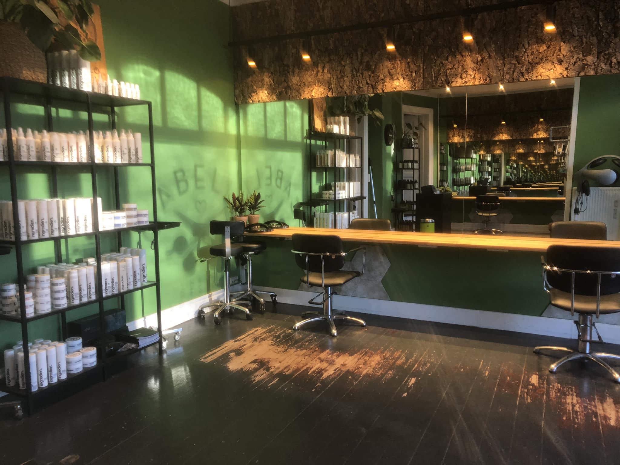 Den grønne salon set indefra